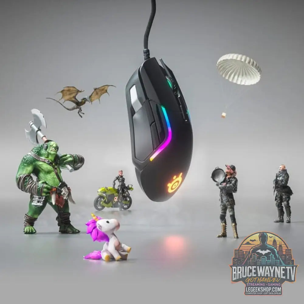 SteelSeries Rival 5, souris gaming - vue 8