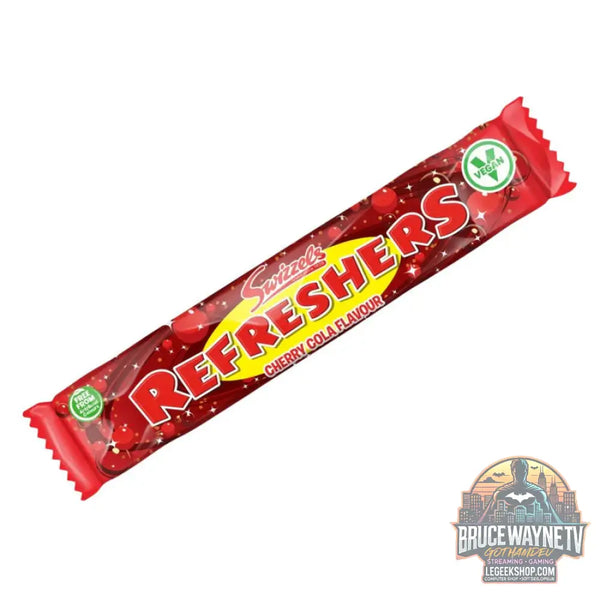 Swizzels Refreshers Chew Bar Cherry Cola bonbon au goût de cerise et cola de 18g (paquet de 60) - Snacks & boissons