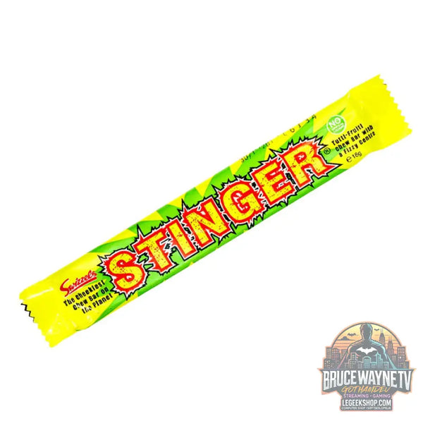 Swizzels Stinger Chew Bar Tutti Frutti bonbon gélifié au goût de fruits de 18g (Paquet de 60) - Snacks & boissons