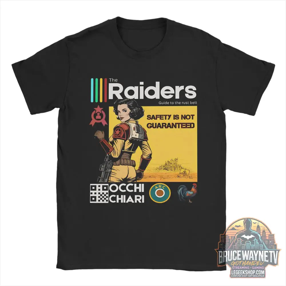 T-Shirt Arc Raiders 100% Coton Été Unisexe Casual - 5 / 6XL - T-Shirt