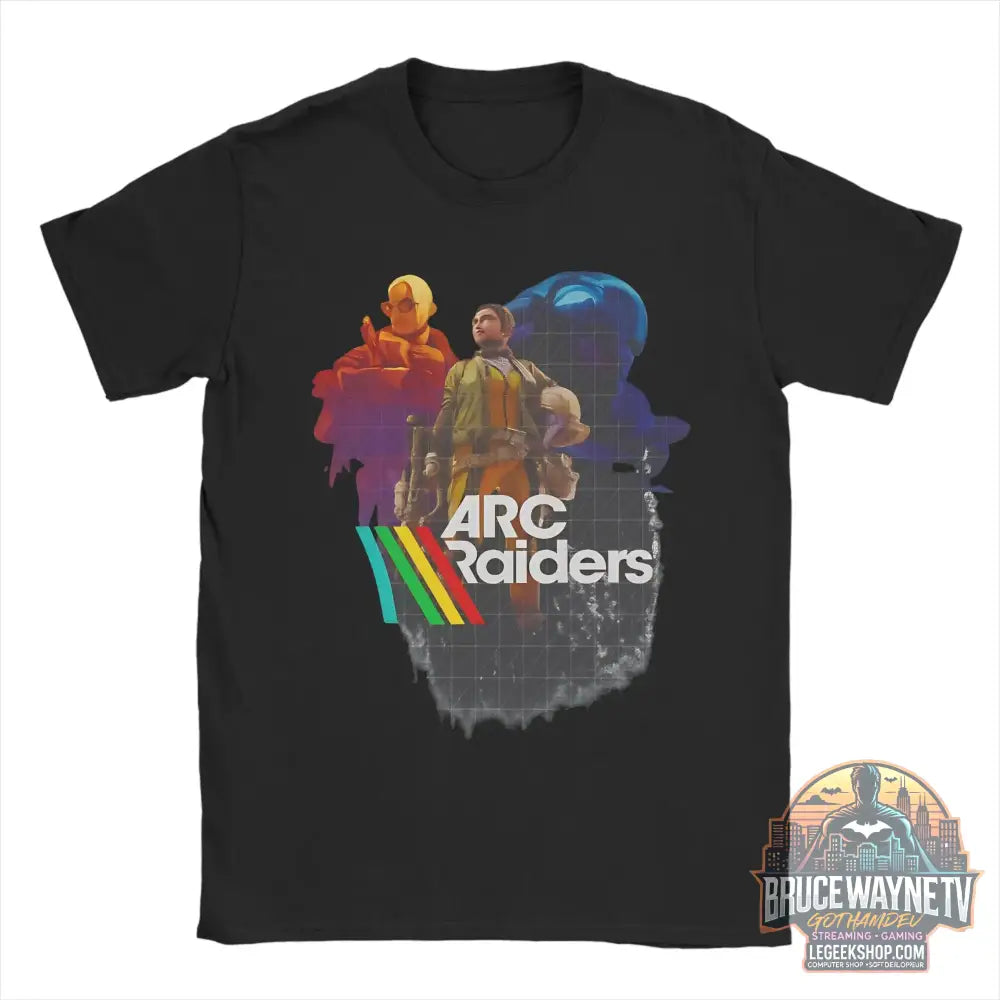 T-Shirt Arc Raiders 100% Coton Été Unisexe Casual - 7 / S - T-Shirt