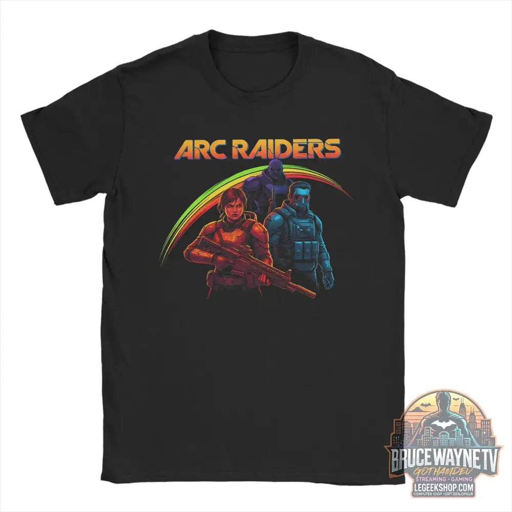 T-Shirt Arc Raiders 100% Coton Été Unisexe Casual - 8 / 5XL - T-Shirt
