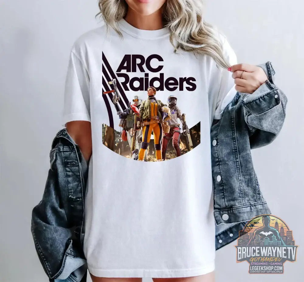 T-Shirt Arc Raiders Graphique Gaming Unisexe Manches Courtes - 4 / XXXL - T-Shirt arc raiders