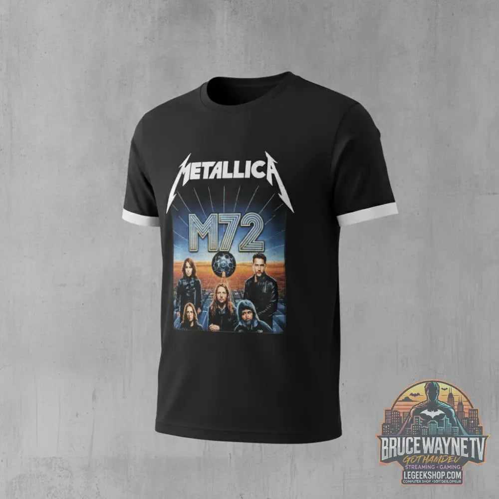 T-shirt Unisexe Coton Metallica M72 World… — vue détail 8 LeGeekShop
