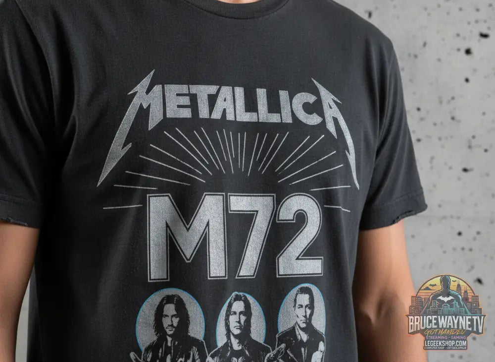 T-shirt Unisexe Coton Metallica M72 World… — vue détail 7 LeGeekShop