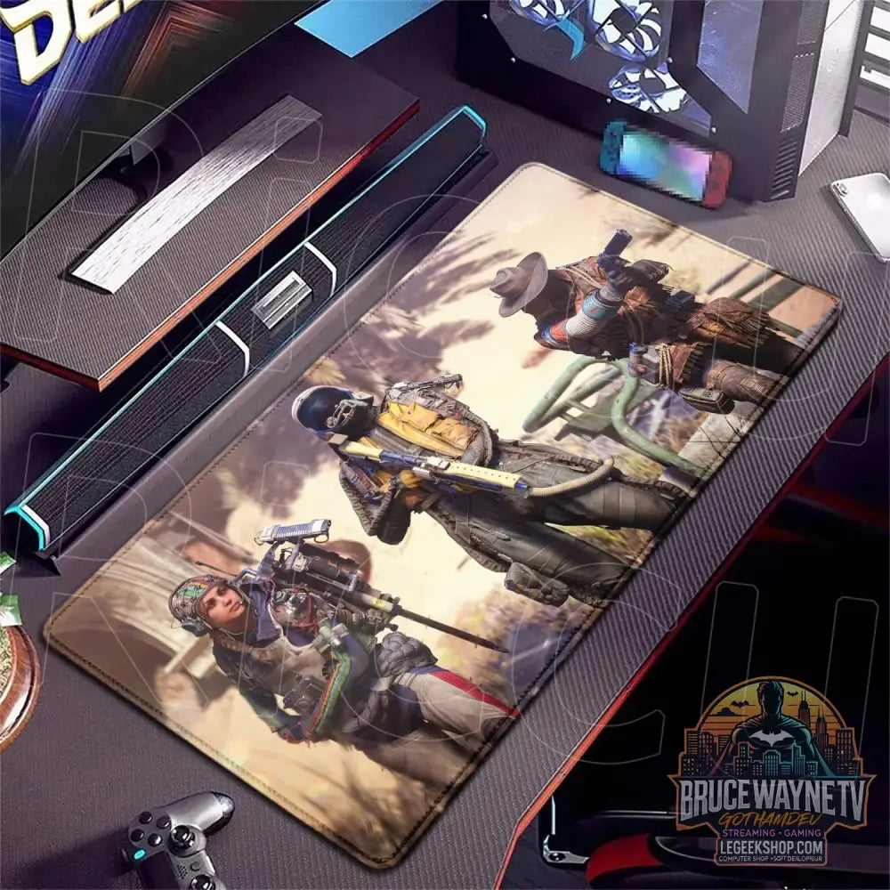 Tapis de Souris Arc Raiders HD XXL 80x40cm Gaming Antidérapant - A-2 / 60x30cm - Tapis de Souris