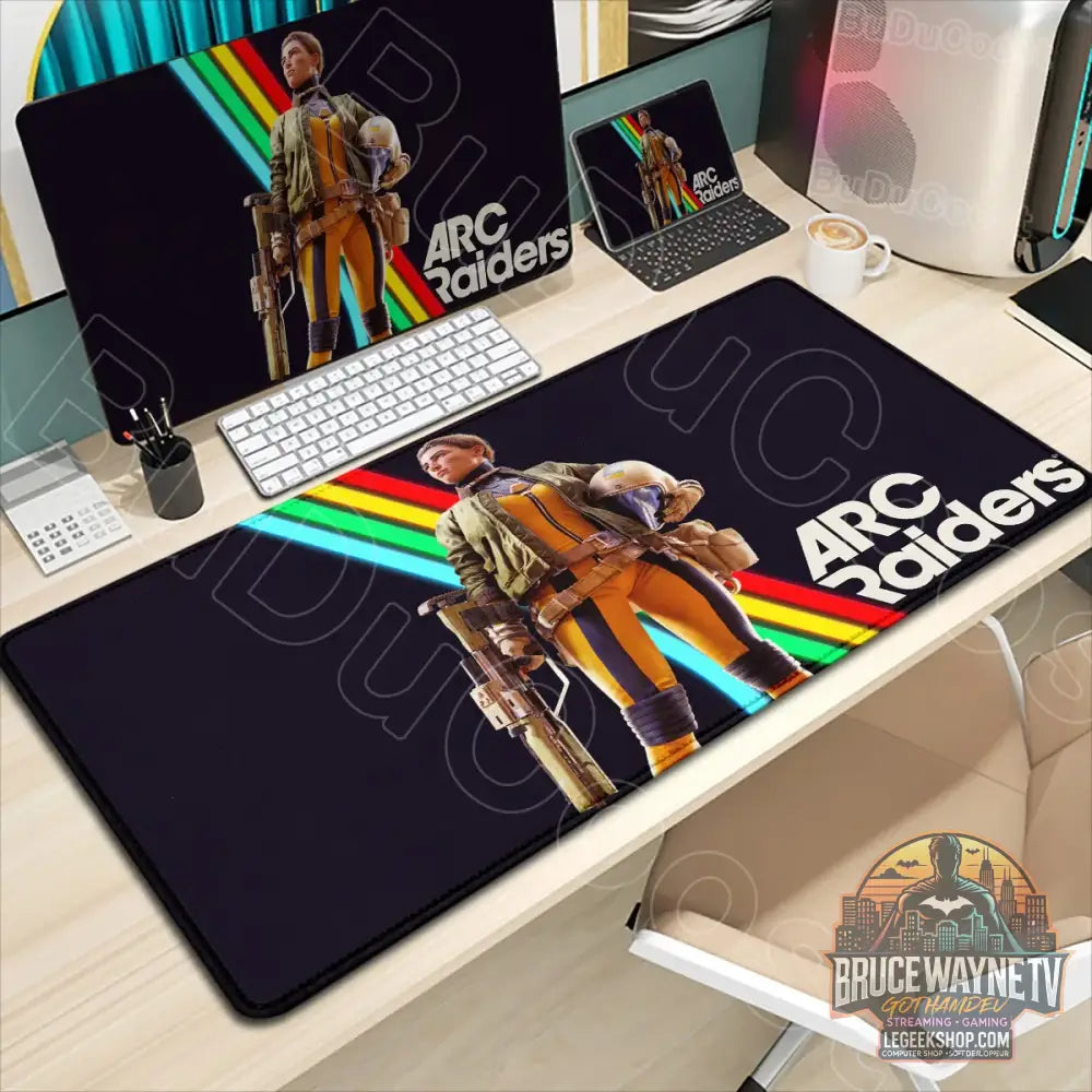 Tapis de Souris Arc Raiders HD XXL Gaming Bureau Antidérapant - Tapis de Souris