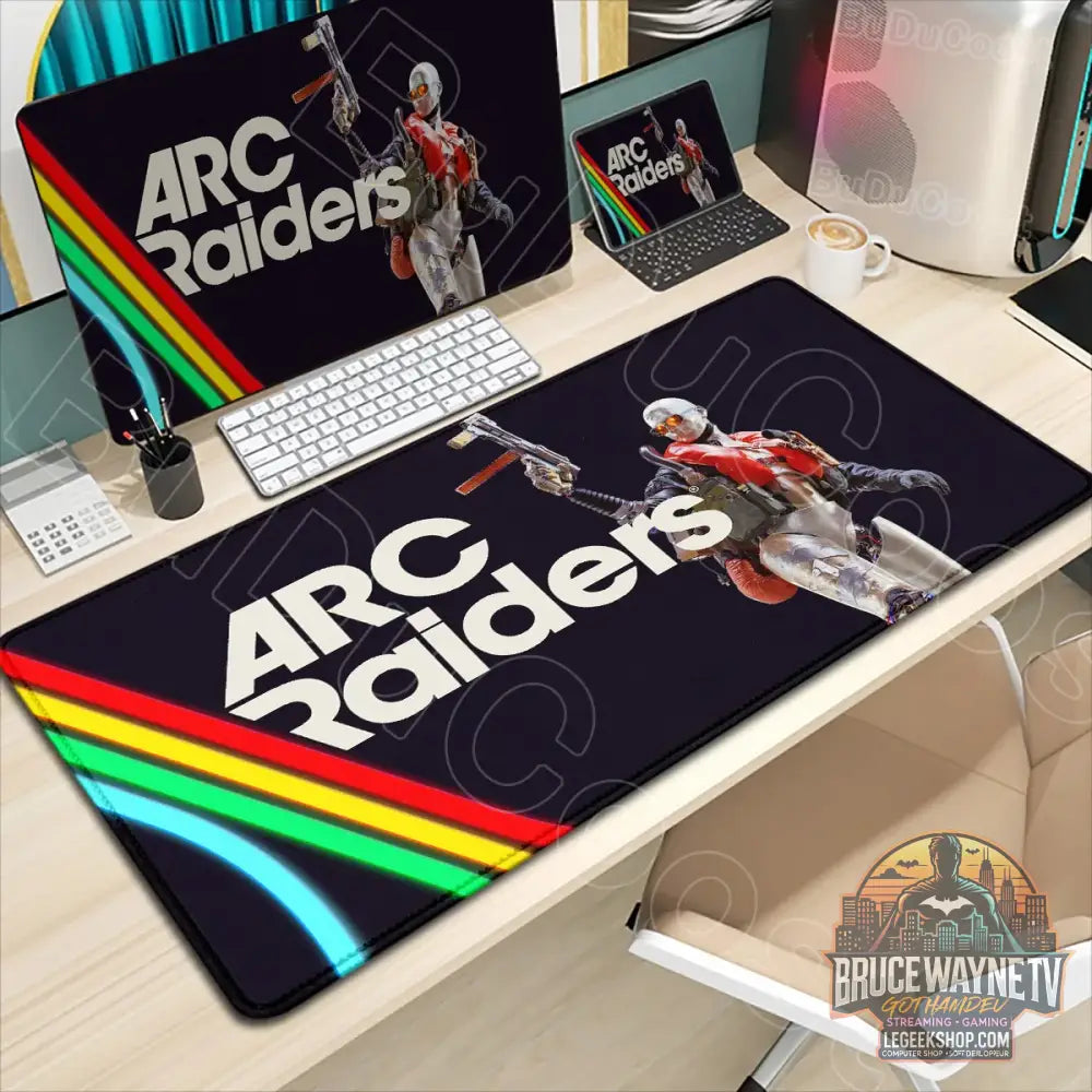 Tapis de Souris Arc Raiders HD XXL Gaming Bureau Antidérapant - Tapis de Souris