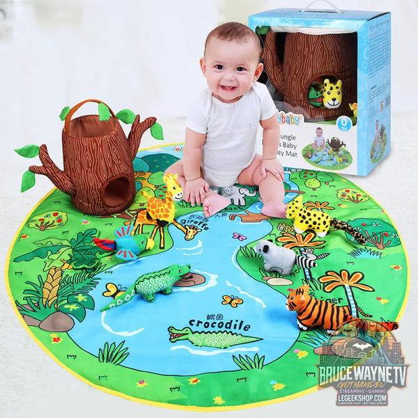 Tapis Éveil Bébé Jouets Éducatifs Animaux Apprentissage - Jouets Bébé