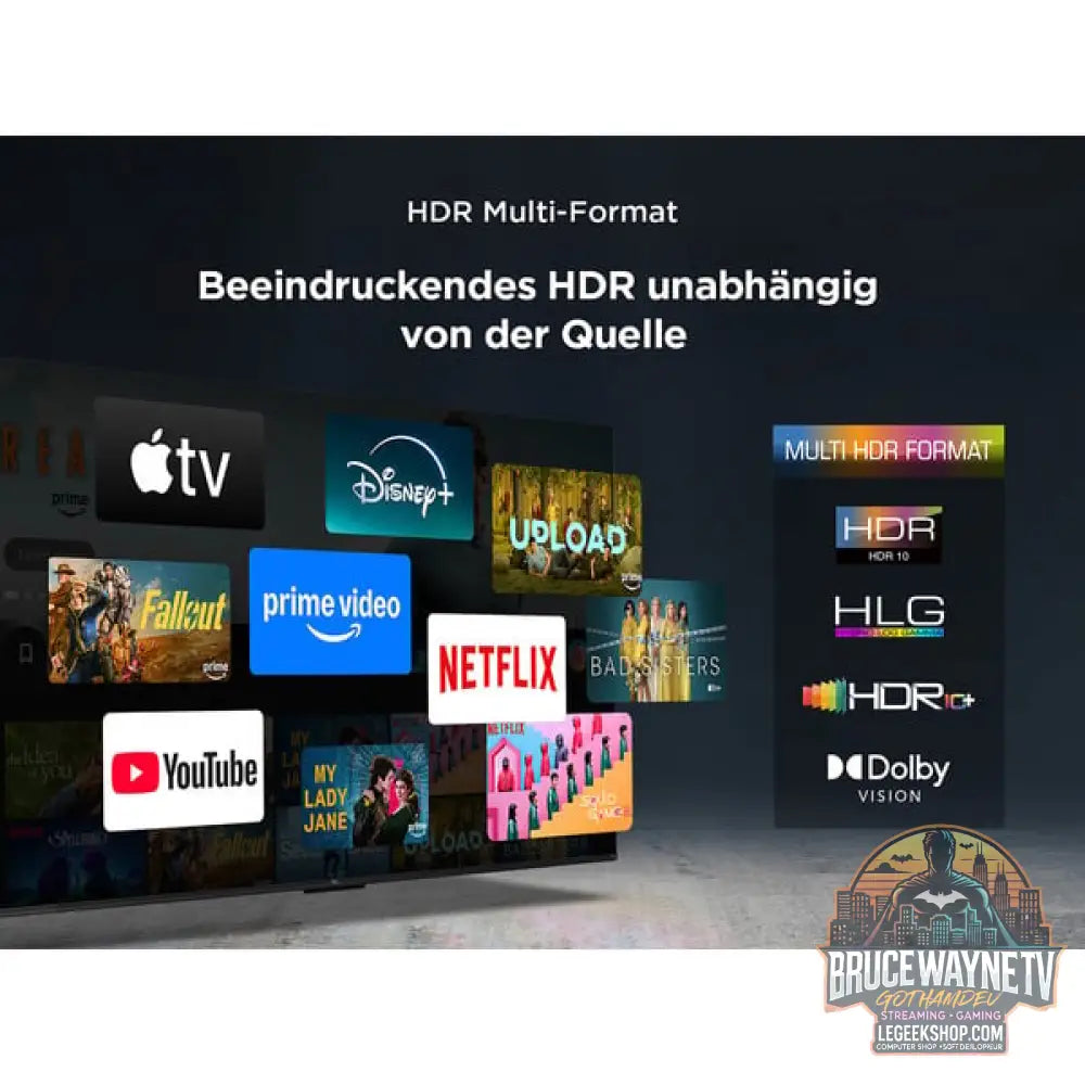 TCL 43T6C, QLED-Fernseher - TCL - vue 8