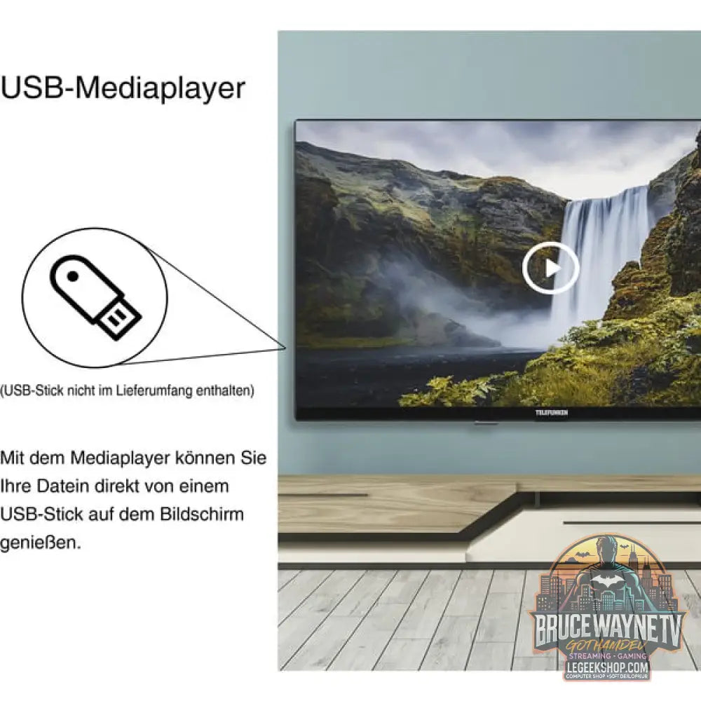 Telefunken XF40N750M, LED-Fernseher - Telefunken - vue 6
