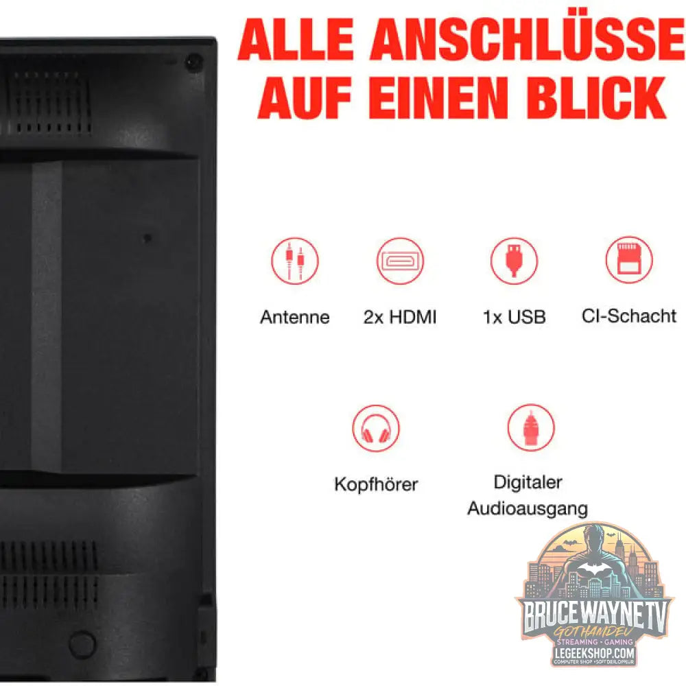 Telefunken XF40P900S, LED-Fernseher - Telefunken - vue 4