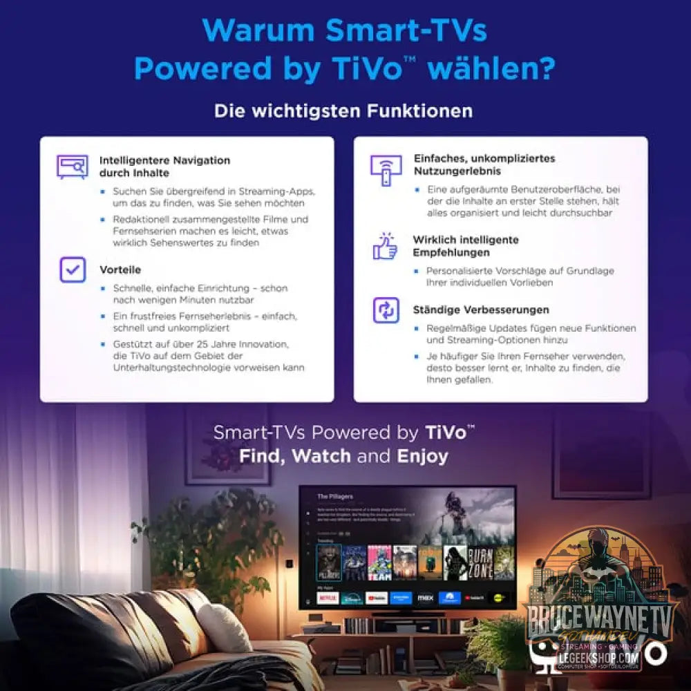 Telefunken XF40TP900S, LED-Fernseher - Telefunken - vue 11
