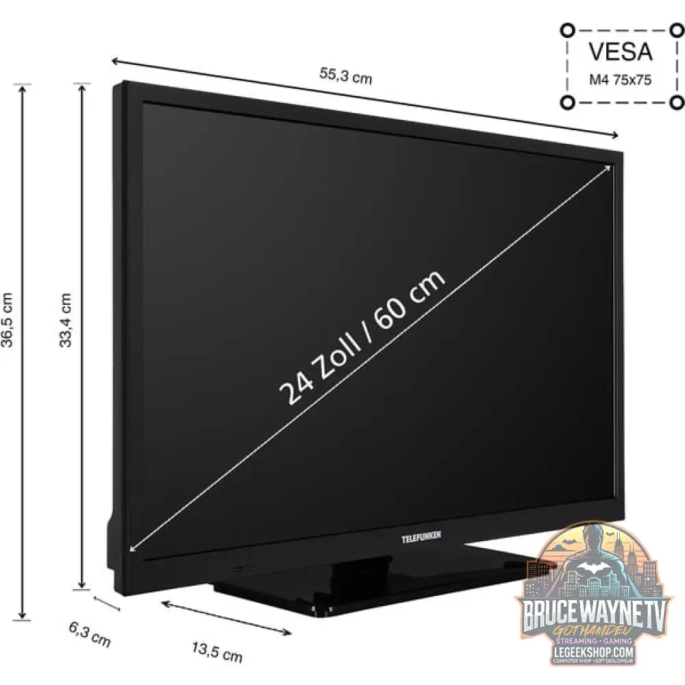 Telefunken XH24O550M, LED-Fernseher - Telefunken - vue 2