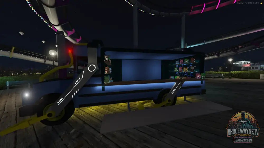 Theme Park FiveM Del — FiveM Script, vue 2, LeGeekShop