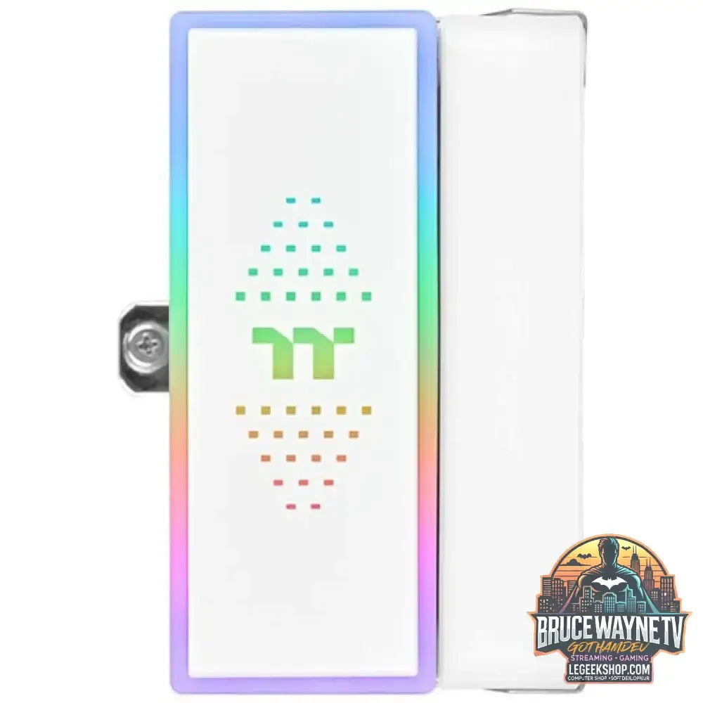 Thermaltake ASTRIA 200 ARGB Lighting CPU Cooler - White, CPU-Kühler weiß, 120 mm - Thermaltake - vue 3