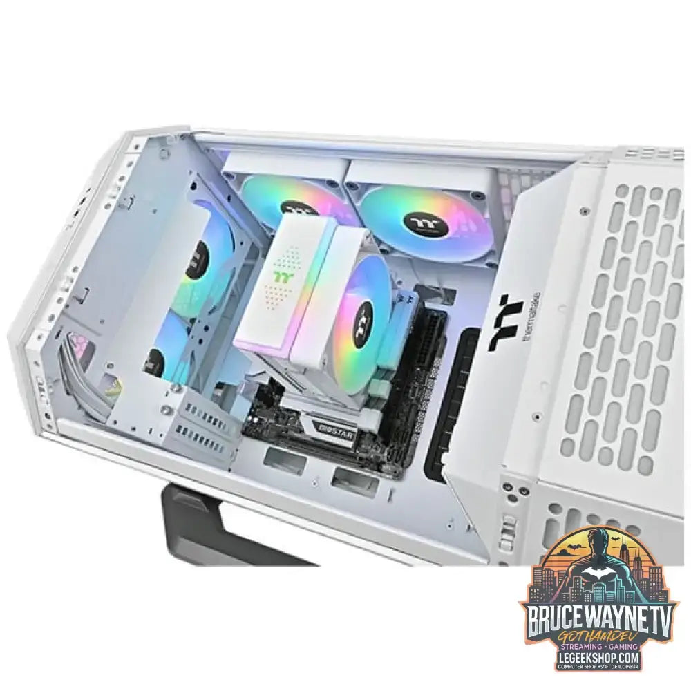Thermaltake ASTRIA 200 ARGB Lighting CPU Cooler - White, CPU-Kühler weiß, 120 mm - Thermaltake - vue 6