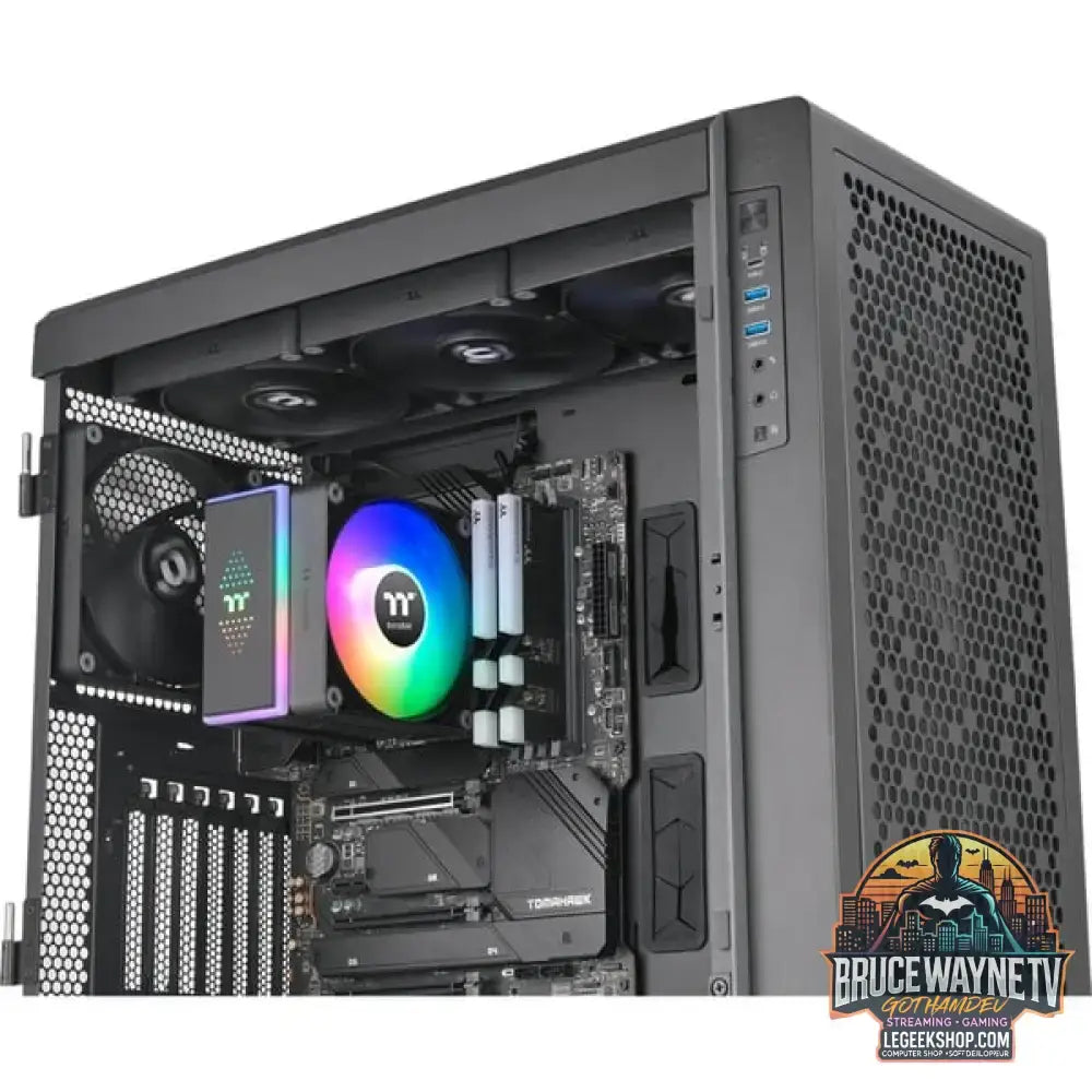 Thermaltake ASTRIA 400 ARGB Lighting CPU Cooler, CPU-Kühler schwarz, 120 mm - Thermaltake - vue 15