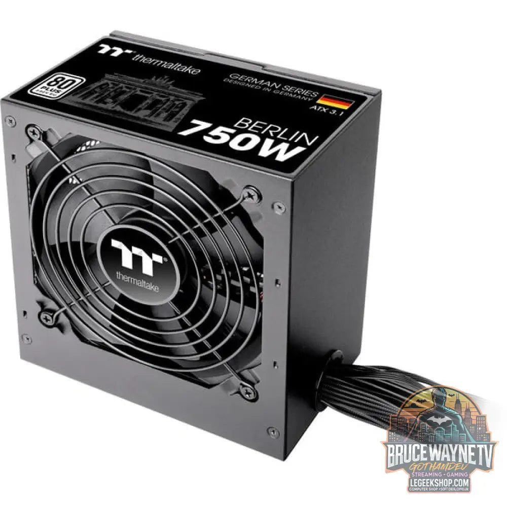 Thermaltake BERLIN 750W ATX3.1, alimentation PC - Thermaltake - vue 3