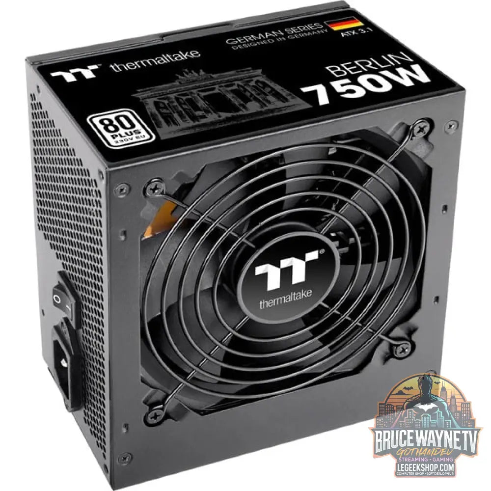 Thermaltake BERLIN 750W ATX3.1, alimentation PC - Thermaltake - vue 2