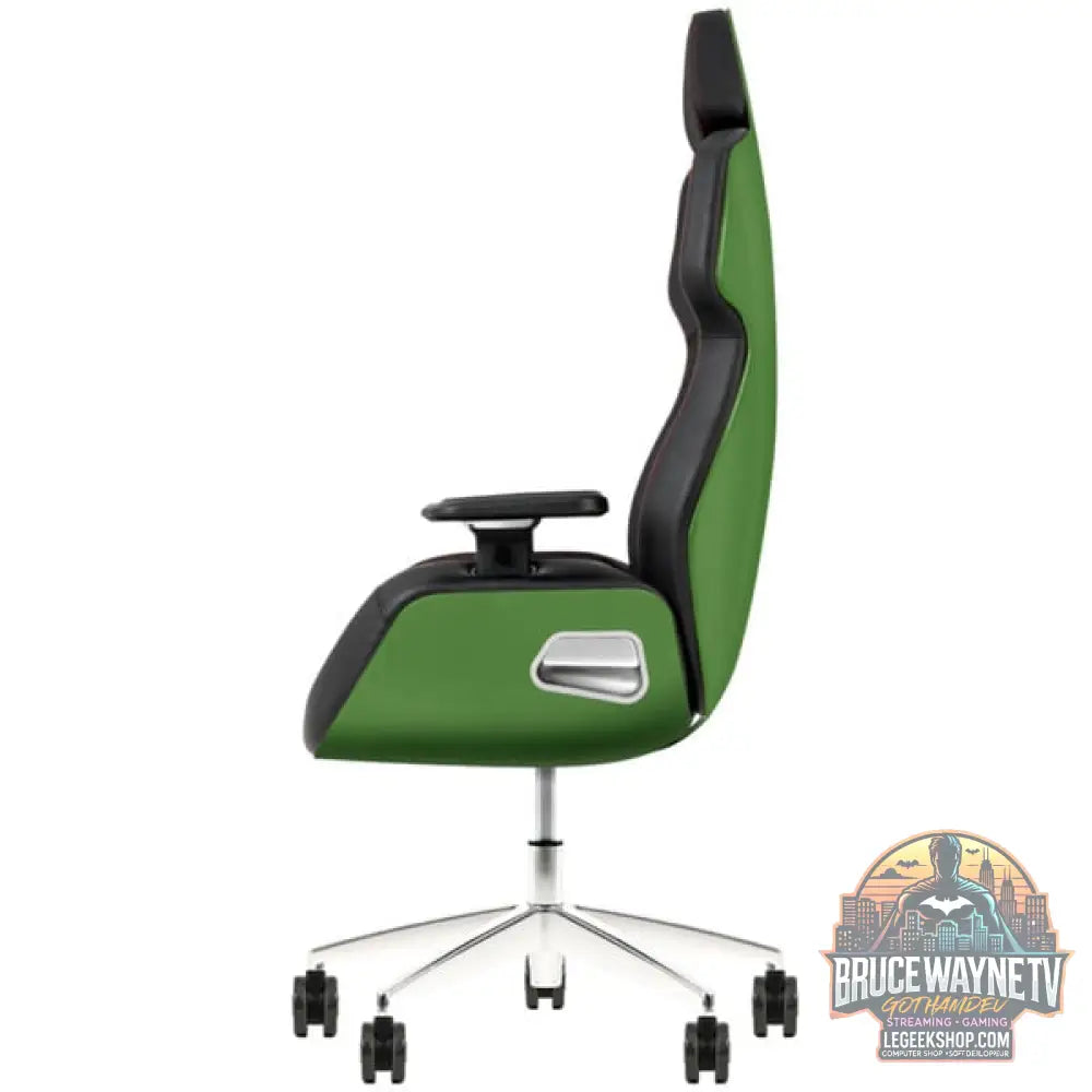 Thermaltake chaise gaming ARGENT E700 Racing Green Houndstooth tissu - Thermaltake - vue 7