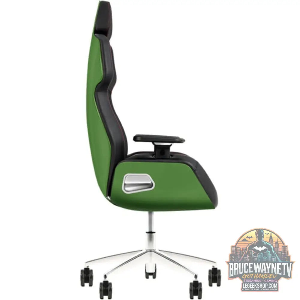 Thermaltake chaise gaming ARGENT E700 Racing Green Houndstooth tissu - Thermaltake - vue 5