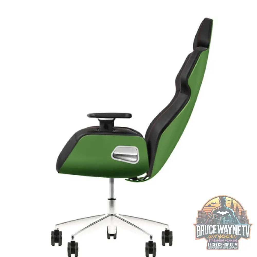 Thermaltake chaise gaming ARGENT E700 Racing Green Houndstooth tissu - Thermaltake - vue 6