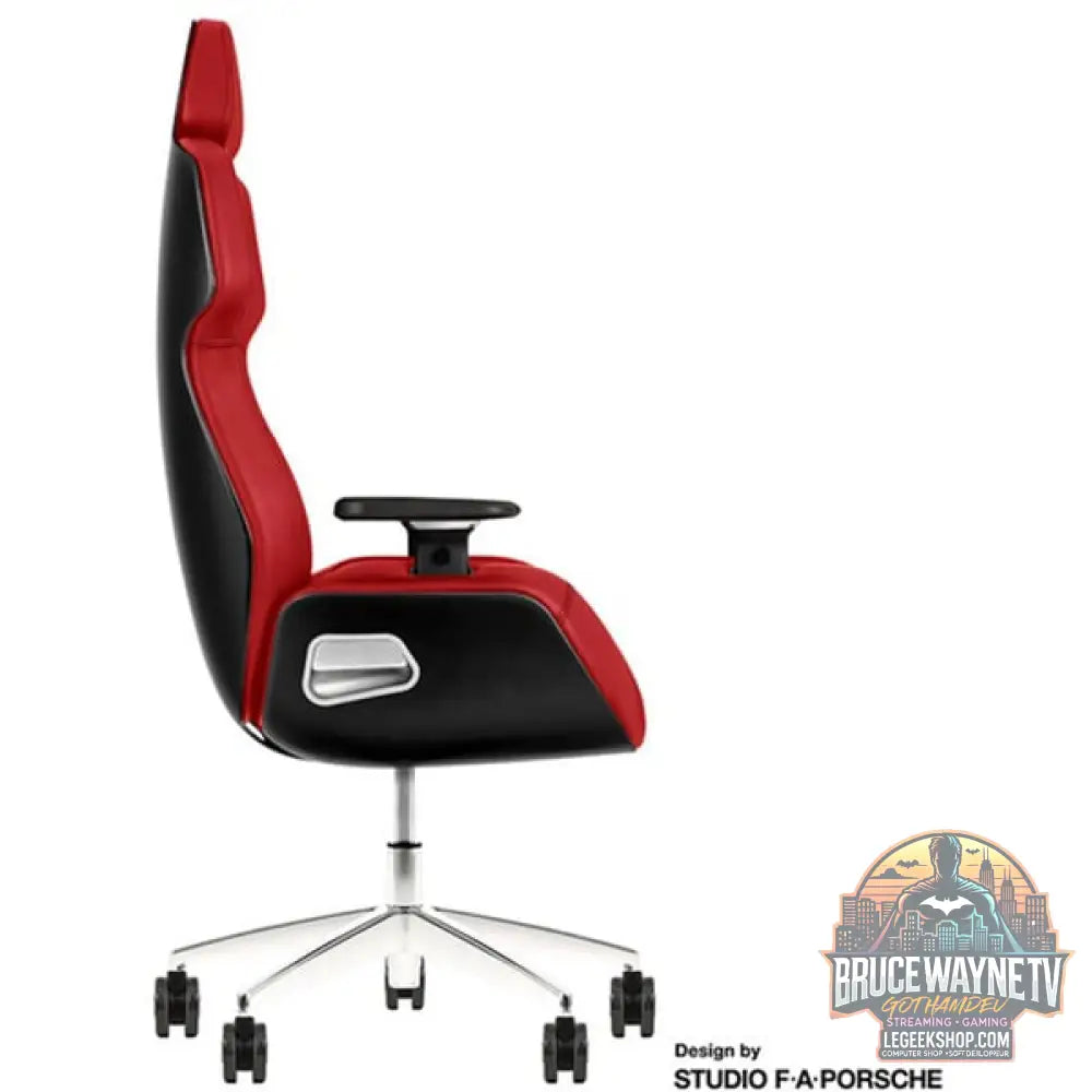 Thermaltake chaise gaming ARGENT E700 Storm Black Houndstooth tissu - Thermaltake - vue 2