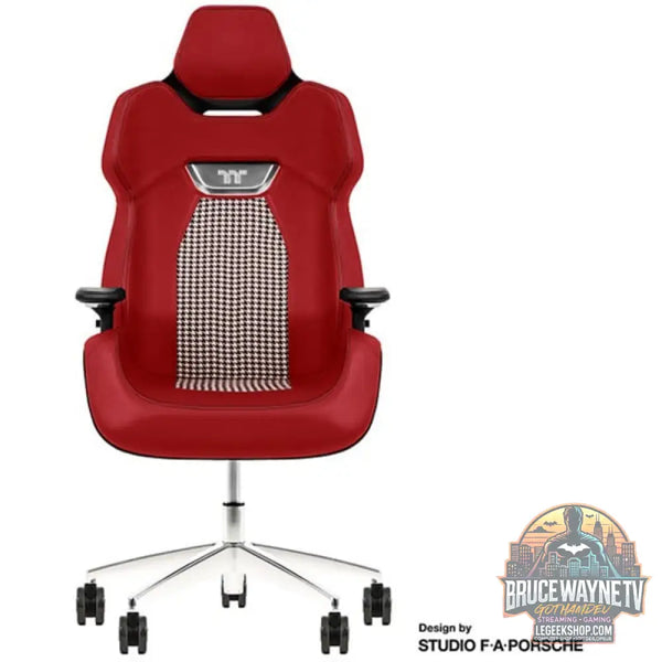 Thermaltake chaise gaming ARGENT E700 Storm Black Houndstooth tissu - Thermaltake