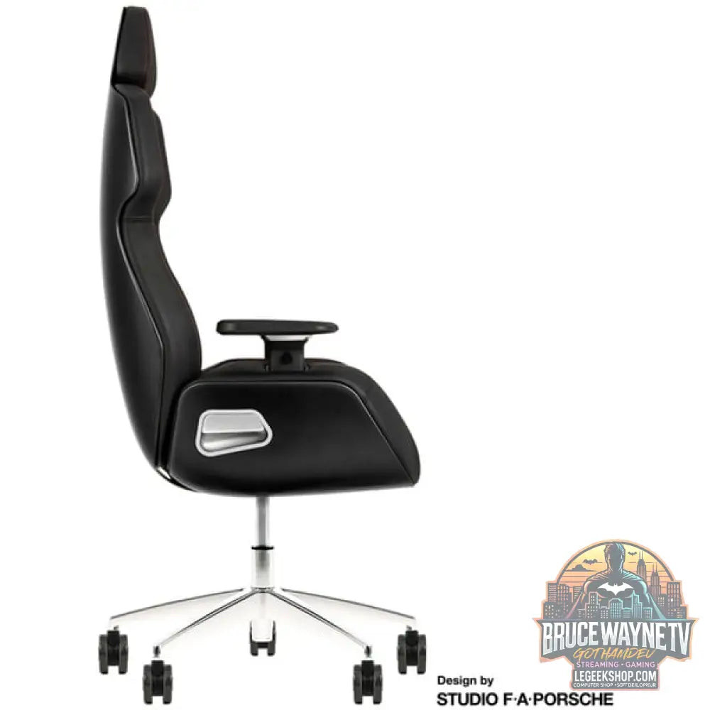 Thermaltake chaise gaming ARGENT E700 Storm Black - Thermaltake - vue 6