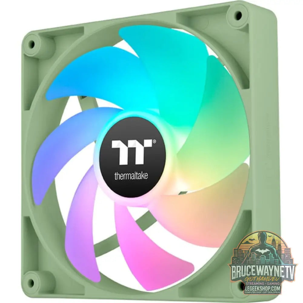 Thermaltake CT120 ARGB Sync PC Cooling Fan Matcha Green, Gehäuselüfter - Thermaltake - vue 5