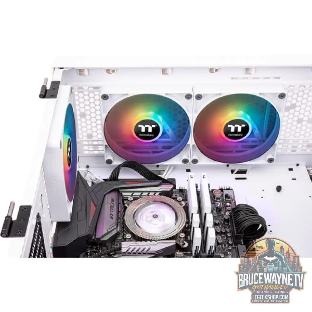 Thermaltake CT120 ARGB Sync PC Cooling Fan White, Gehäuselüfter - Thermaltake - vue 11