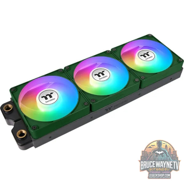Thermaltake CT140 EX Reverse ARGB Sync PC Cooling Fan Racing Green, Gehäuselüfter - Thermaltake
