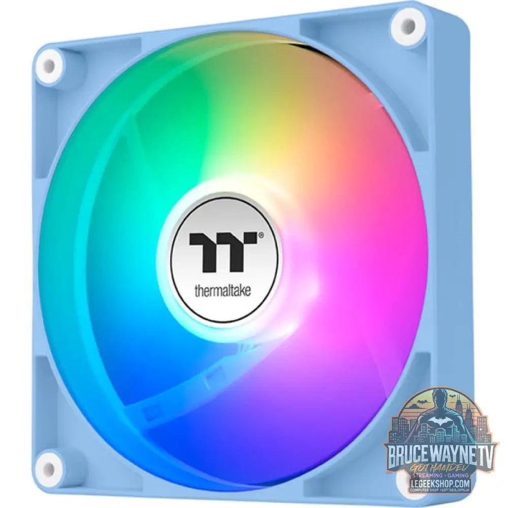 Thermaltake CT140 Reverse ARGB Sync PC Cooling Fan Hydrangea Blue, Gehäuselüfter - Thermaltake - vue 2