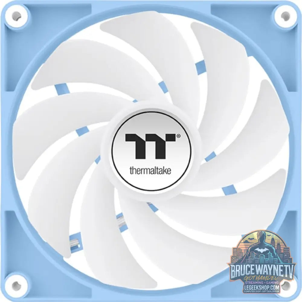 Thermaltake CT140 Reverse ARGB Sync PC Cooling Fan Hydrangea Blue, Gehäuselüfter - Thermaltake - vue 4
