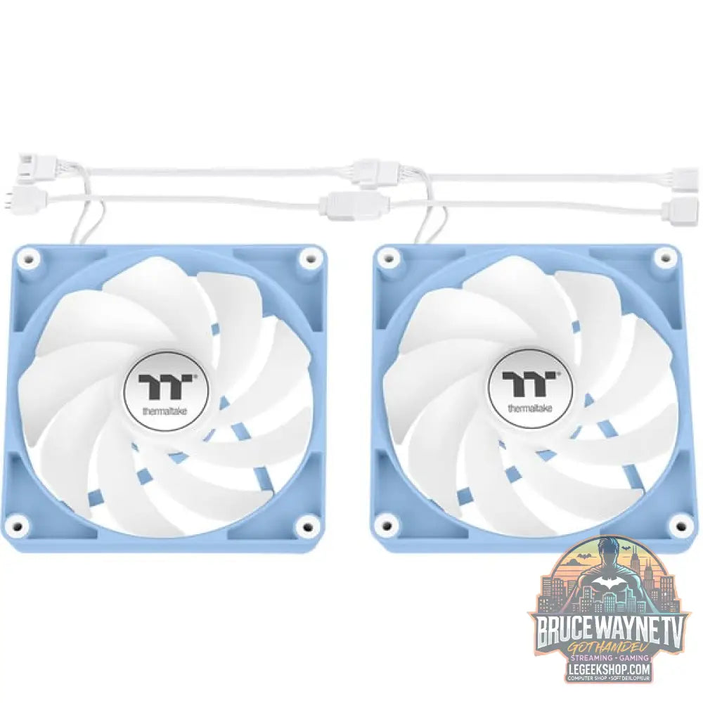 Thermaltake CT140 Reverse ARGB Sync PC Cooling Fan Hydrangea Blue, Gehäuselüfter - Thermaltake - vue 10
