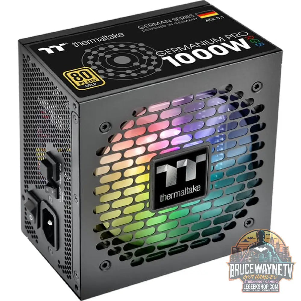 Thermaltake Germanium Pro RGB 1000W, alimentation PC - Thermaltake - vue 2