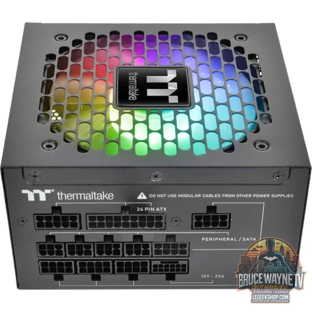 Thermaltake Germanium Pro RGB 1000W, alimentation PC - Thermaltake - vue 4