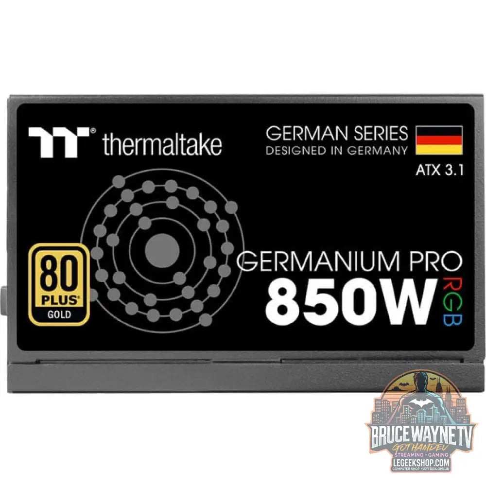 Thermaltake Germanium Pro RGB 850W, alimentation PC - Thermaltake - vue 10