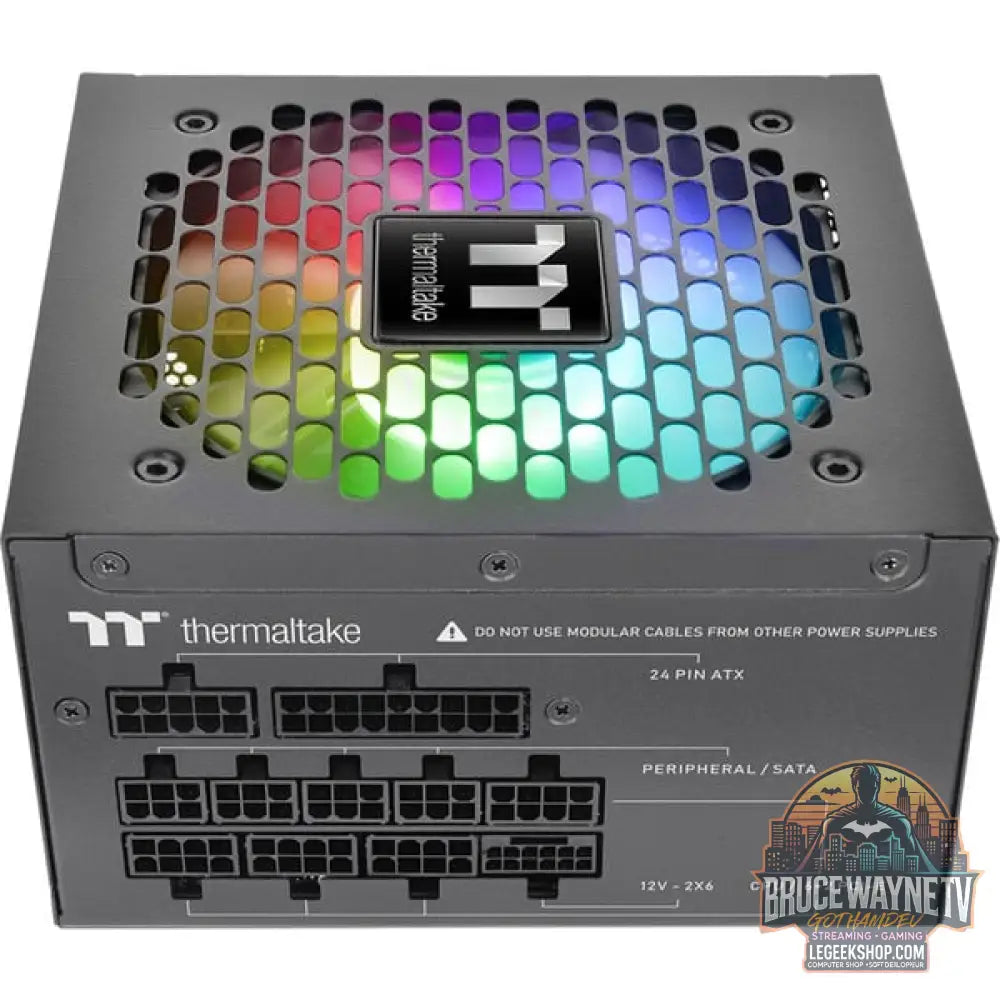 Thermaltake Germanium Pro RGB 850W, alimentation PC - Thermaltake - vue 4