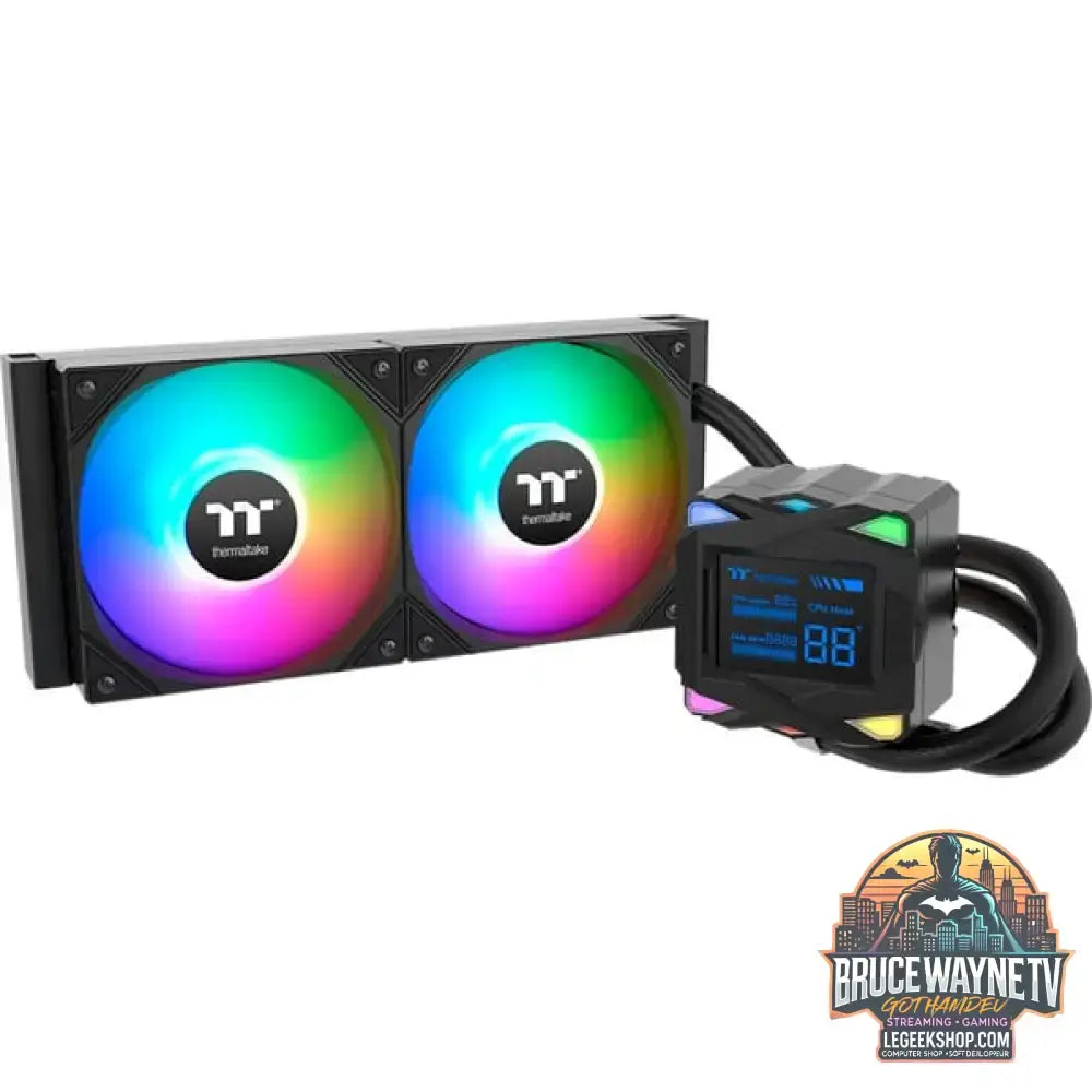 Thermaltake LA240-S ARGB Sync, Wasserkühlung schwarz - Thermaltake - vue 2