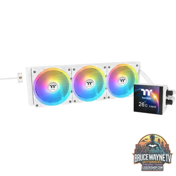 Thermaltake MAGFloe 360 Ultra ARGB Sync AIO Liquid Cooler, Wasserkühlung weiß, Snow Edition - Thermaltake