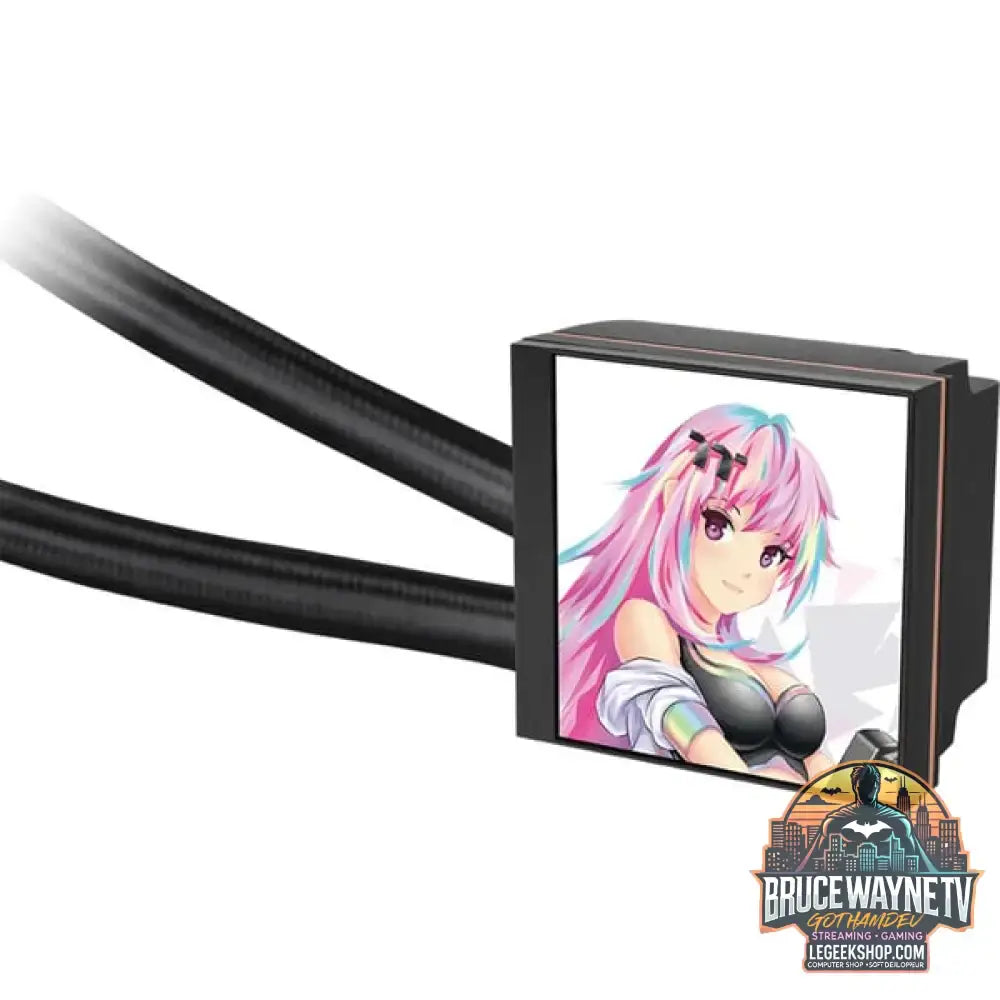 Thermaltake MAGFloe 420 Ultra ARGB Sync AIO Liquid Cooler, Wasserkühlung schwarz - Thermaltake - vue 9