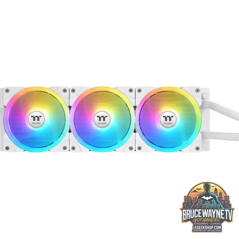 Thermaltake MAGFloe 420 Ultra ARGB Sync AIO Liquid Cooler, Wasserkühlung weiß, Snow Edition - Thermaltake - vue 2
