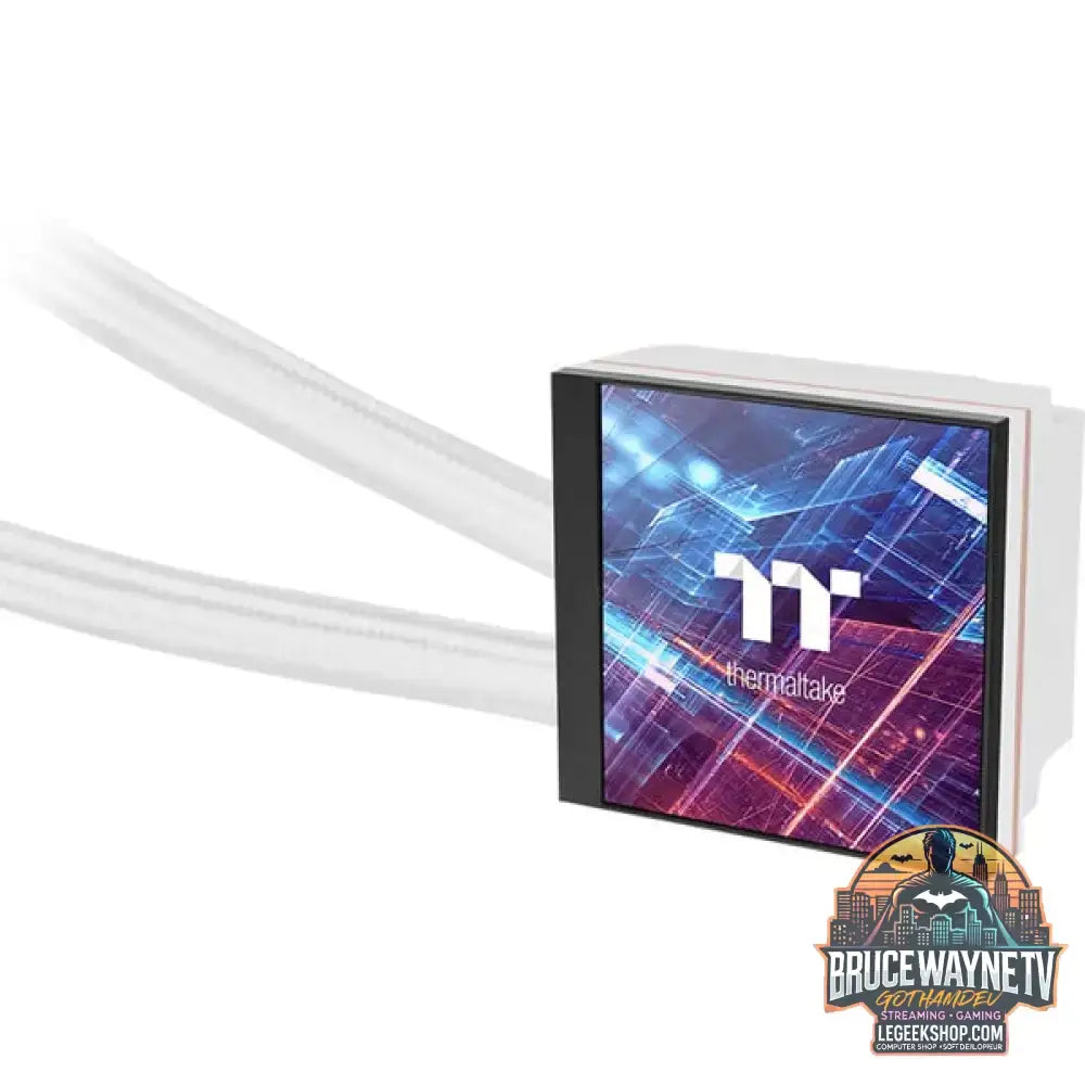 Thermaltake MAGFloe 420 Ultra ARGB Sync AIO Liquid Cooler, Wasserkühlung weiß, Snow Edition - Thermaltake - vue 8