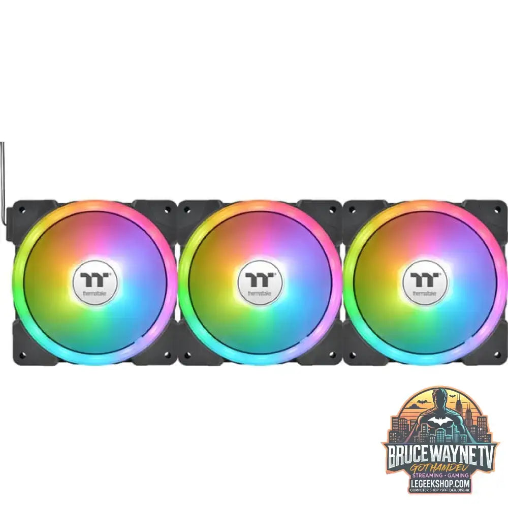 Thermaltake MAGFloe 420 Ultra ARGB Sync AIO Liquid Cooler, Wasserkühlung schwarz - Thermaltake - vue 3