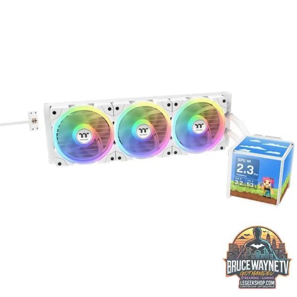 Thermaltake Minecube 360 Ultra ARGB, Wasserkühlung weiß - Thermaltake