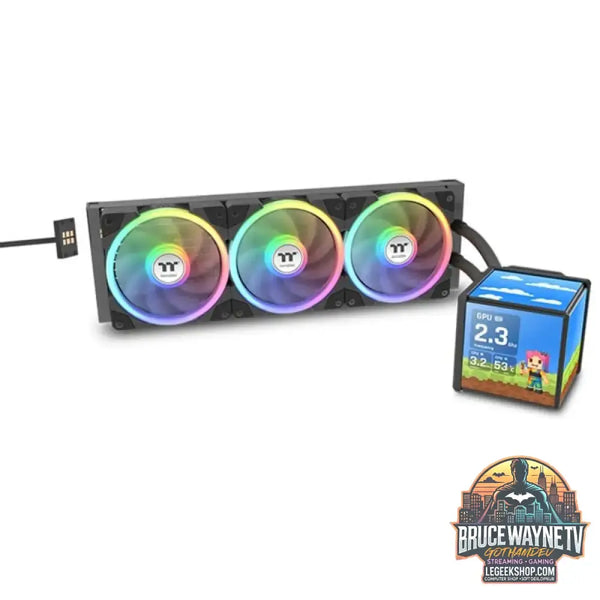 Thermaltake Minecube 360 Ultra ARGB, Wasserkühlung schwarz - Thermaltake