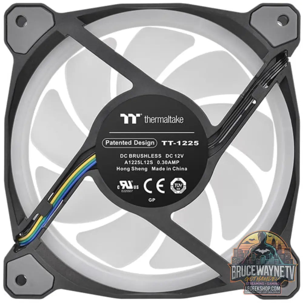Thermaltake Riing Duo 12 RGB Radiator Fan 3 Pack, Gehäuselüfter - Thermaltake - vue 5