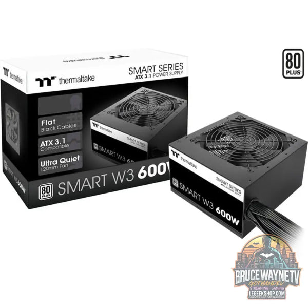 Thermaltake Smart W3 0600W, alimentation PC - Thermaltake